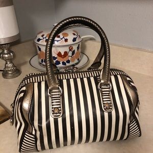 Henri Bendel Barrel Satchel
